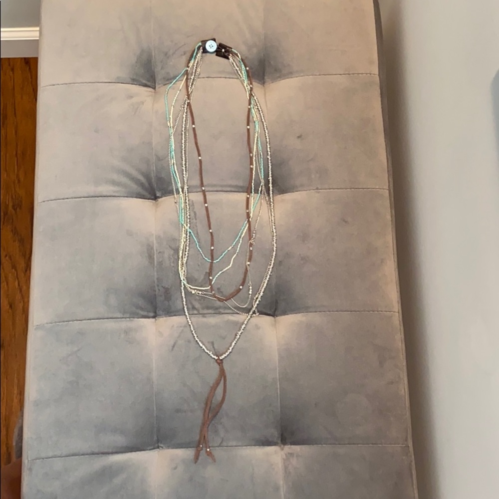 Noonday multi-strand necklace